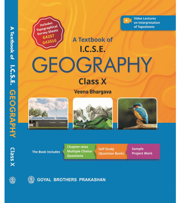 A Textbook of ICSE Geography for class - 10
